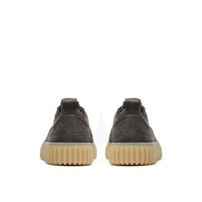 Torhill Lace Dark Grey Nubuck | Clarks outlet