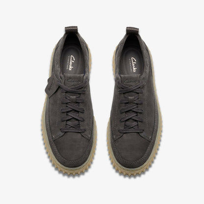 Torhill Lace Dark Grey Nubuck | Clarks outlet