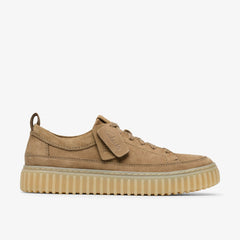 Torhill Lace Dark Sand Nubuck | Clarks Sale