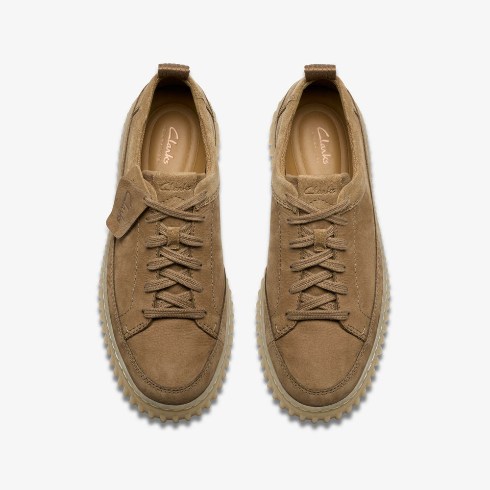 Torhill Lace Dark Sand Nubuck | Clarks Sale