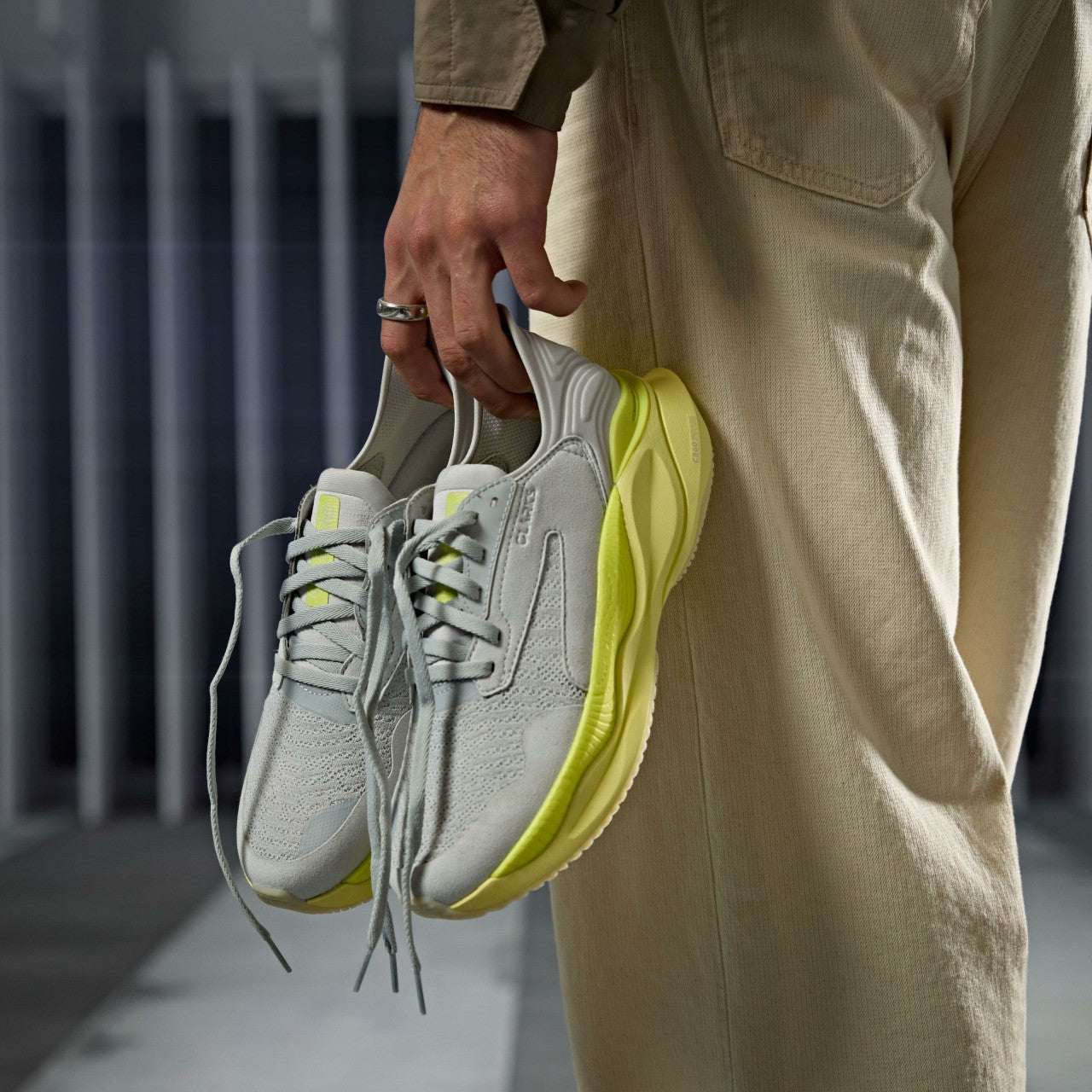 Clarks Pace Lime Combination | Clarks discount