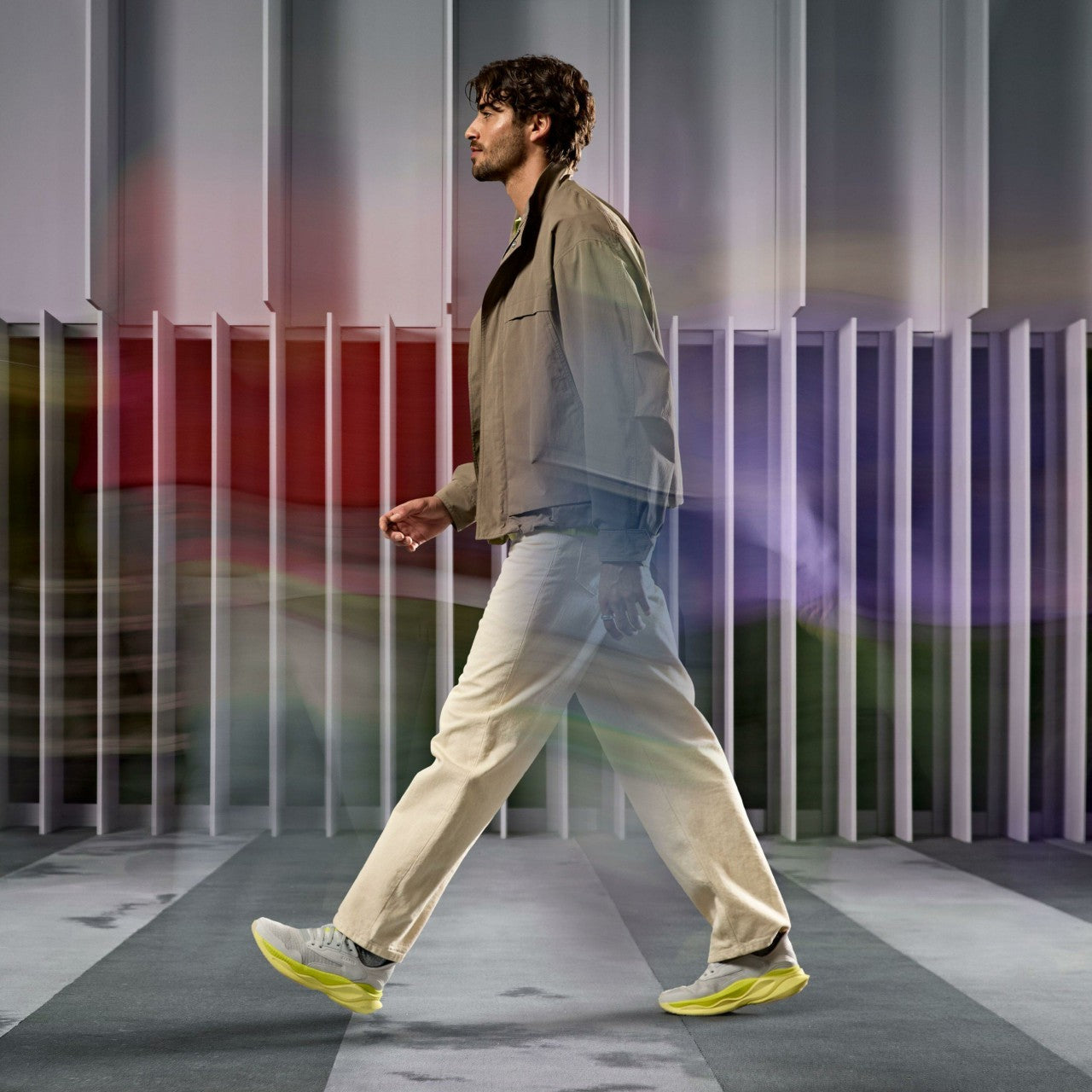 Clarks Pace Lime Combination | Clarks discount