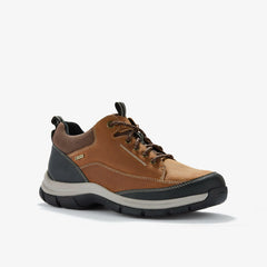Spypath Lo GORE-TEX Dark Tan Leather | Clarks for sale