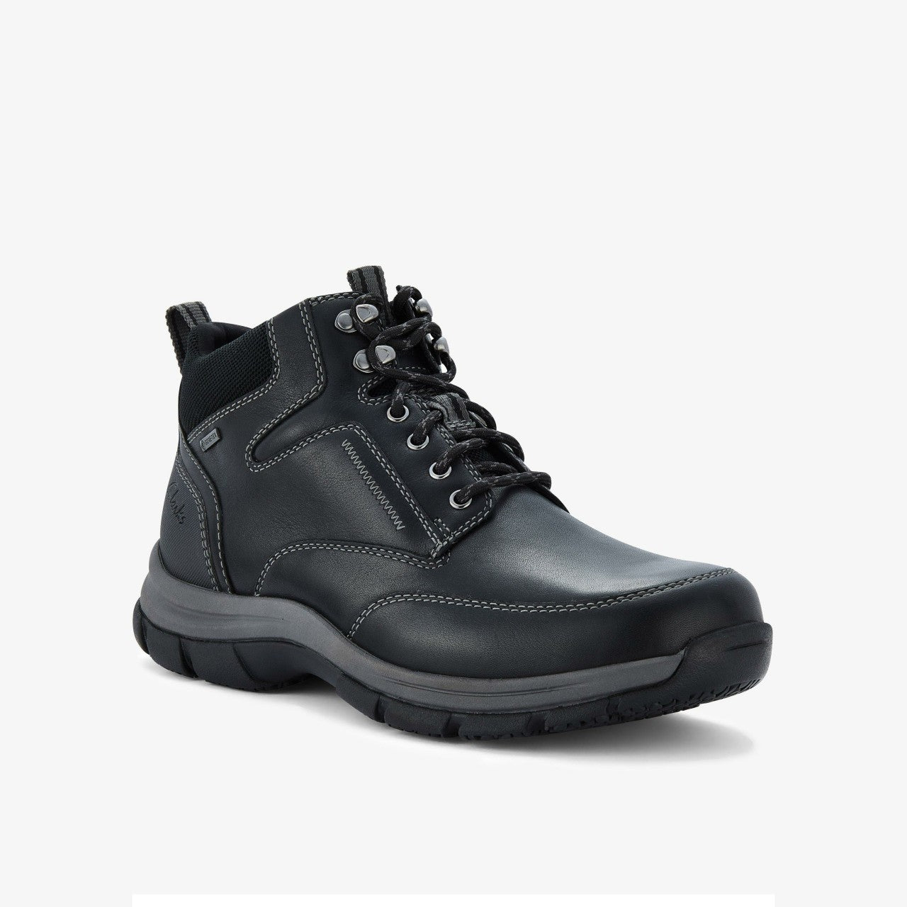 Spypath Hi GORE-TEX Black Leather | Clarks outlet