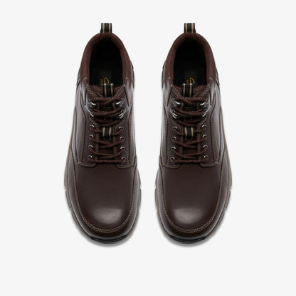 Spypath Hi GORE-TEX Dark Brown Leather | Clarks for sale