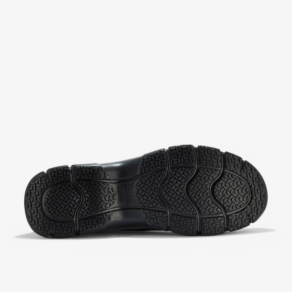 Spypath Step Black Nubuck | Clarks for sale