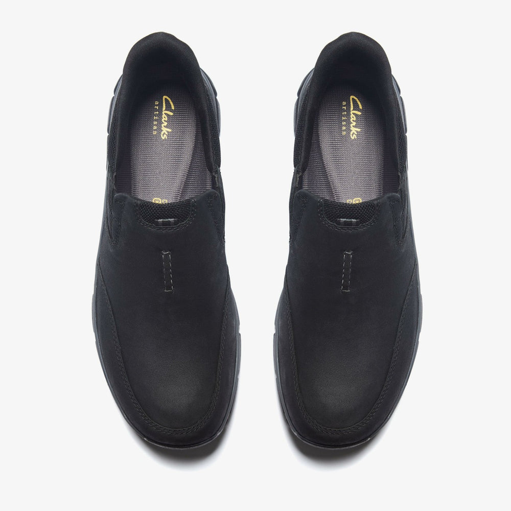 Spypath Step Black Nubuck | Clarks for sale
