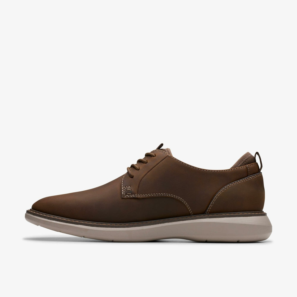 Brantin Plain Beeswax Leather | Clarks on Sale