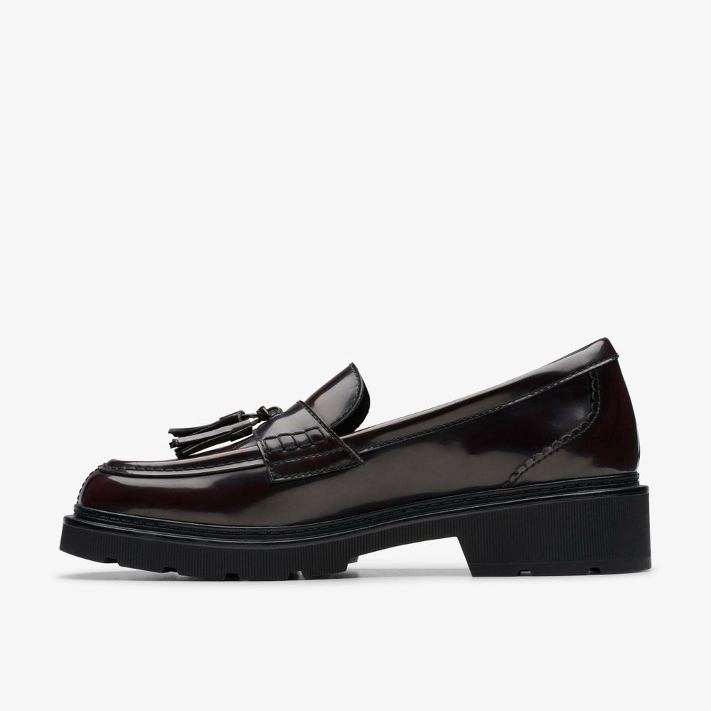 Lauryl Tassel Wine | Clarks on Sale
