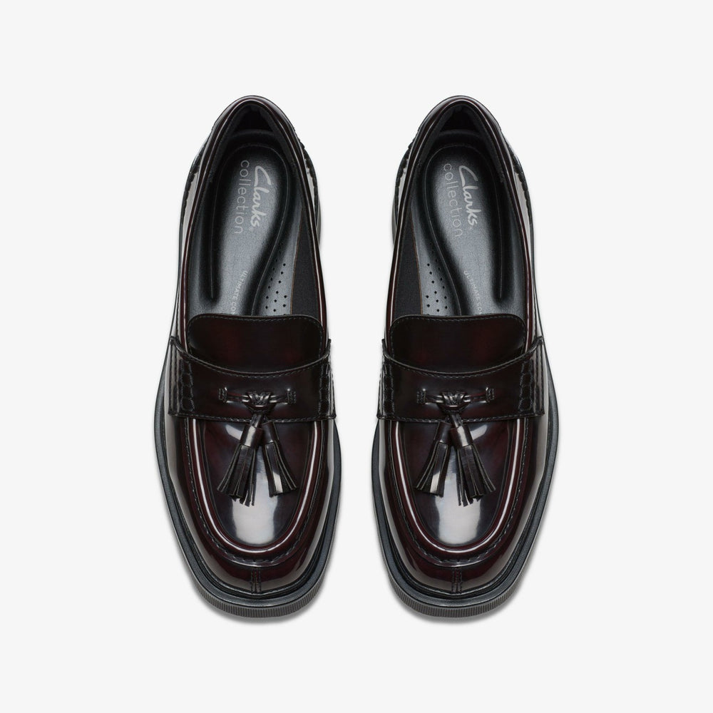 Lauryl Tassel Wine | Clarks on Sale