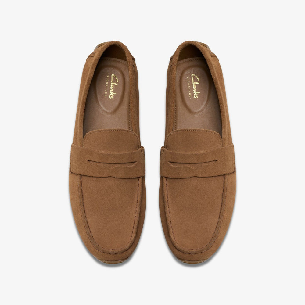 Corsley Bar Cola Suede | Clarks online