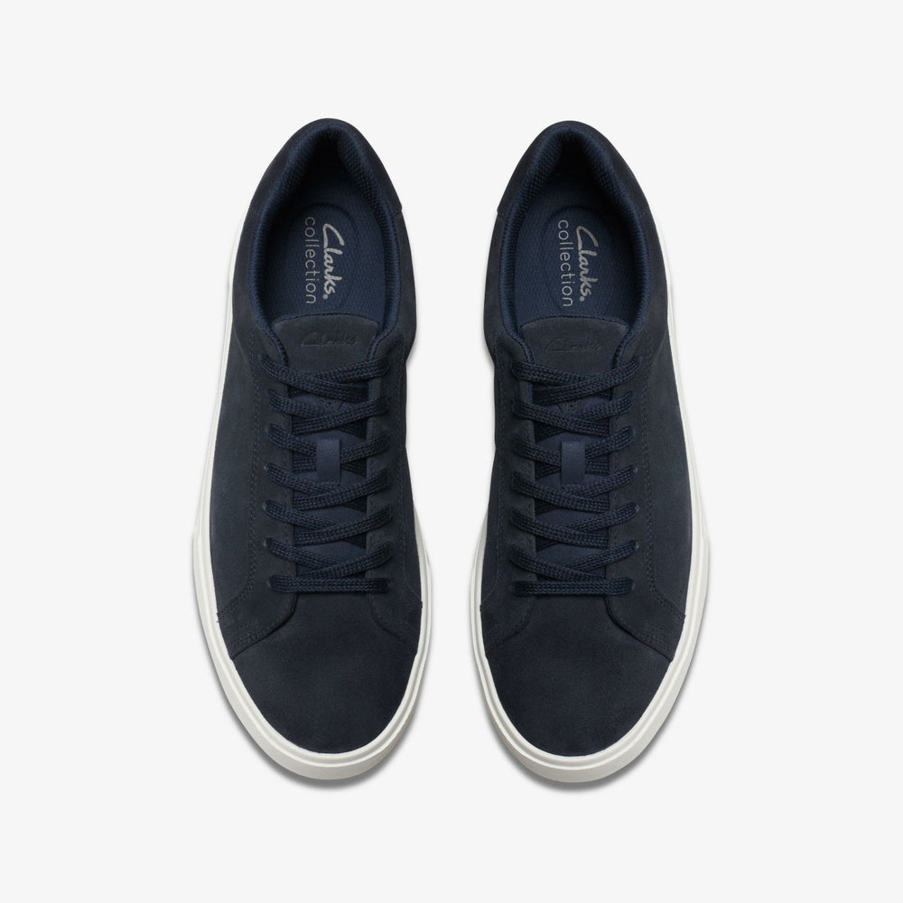 Romsey Lace Navy Suede | Clarks on Sale