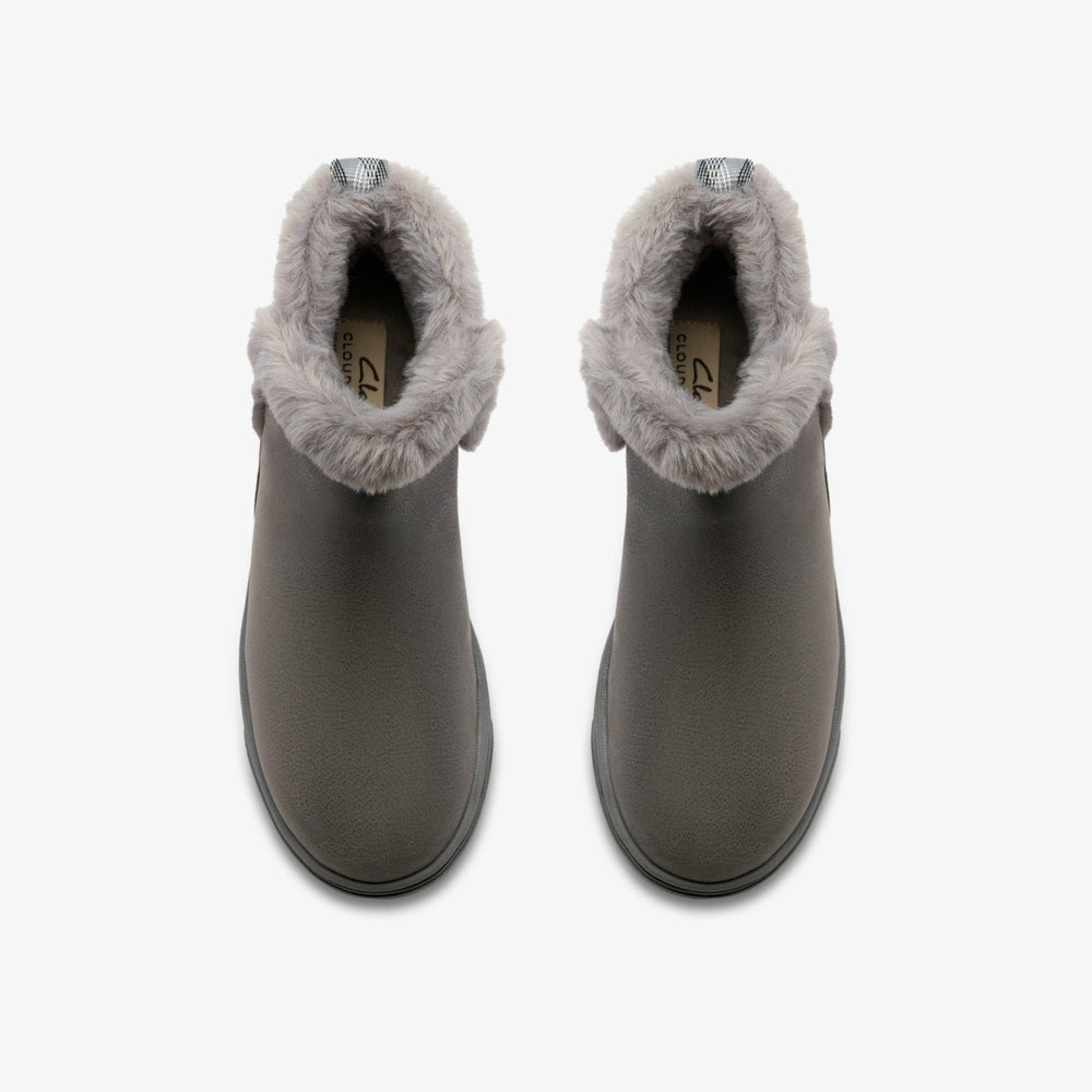Brinkley Fur Dark Grey Combination | Clarks Sale