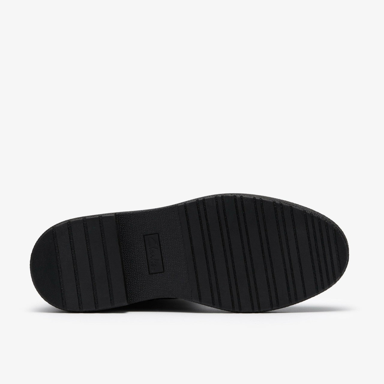 Muster Chain Black Leather | Clarks for sale