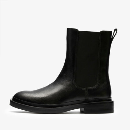 Previa Top Black Leather | Clarks on Sale