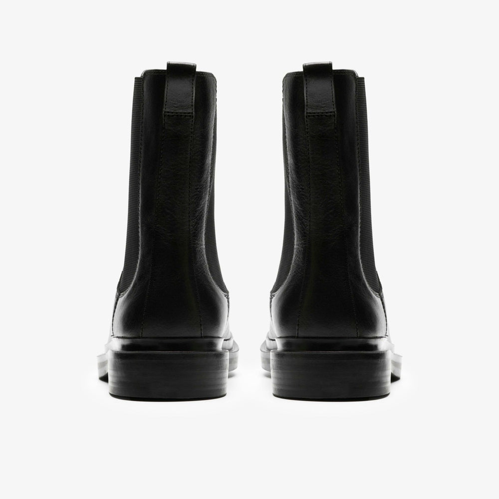 Previa Top Black Leather | Clarks on Sale