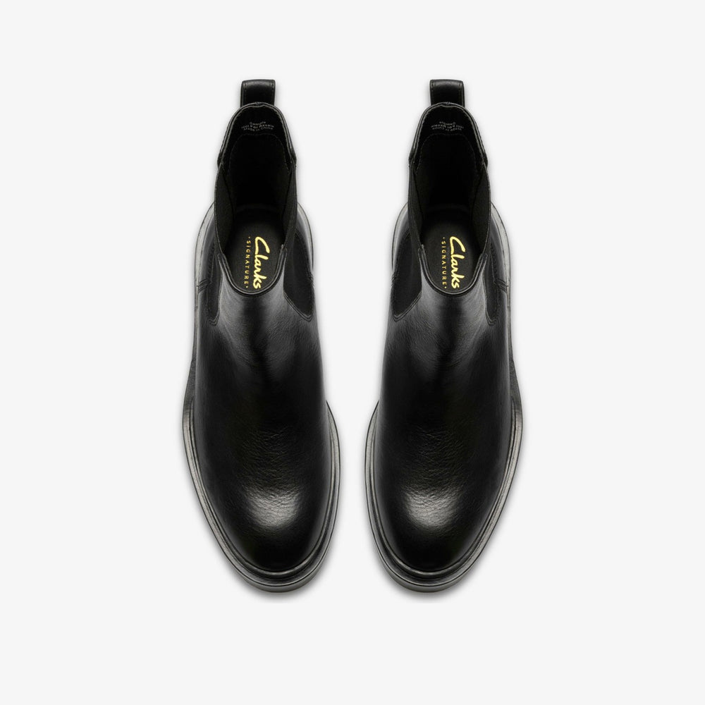 Previa Top Black Leather | Clarks on Sale