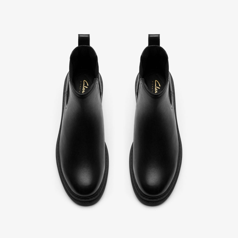 Orinoco3 Lane Black Leather | Clarks on Sale