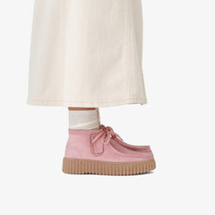 Torhill Moss Dusty Rose Suede | Clarks on Sale