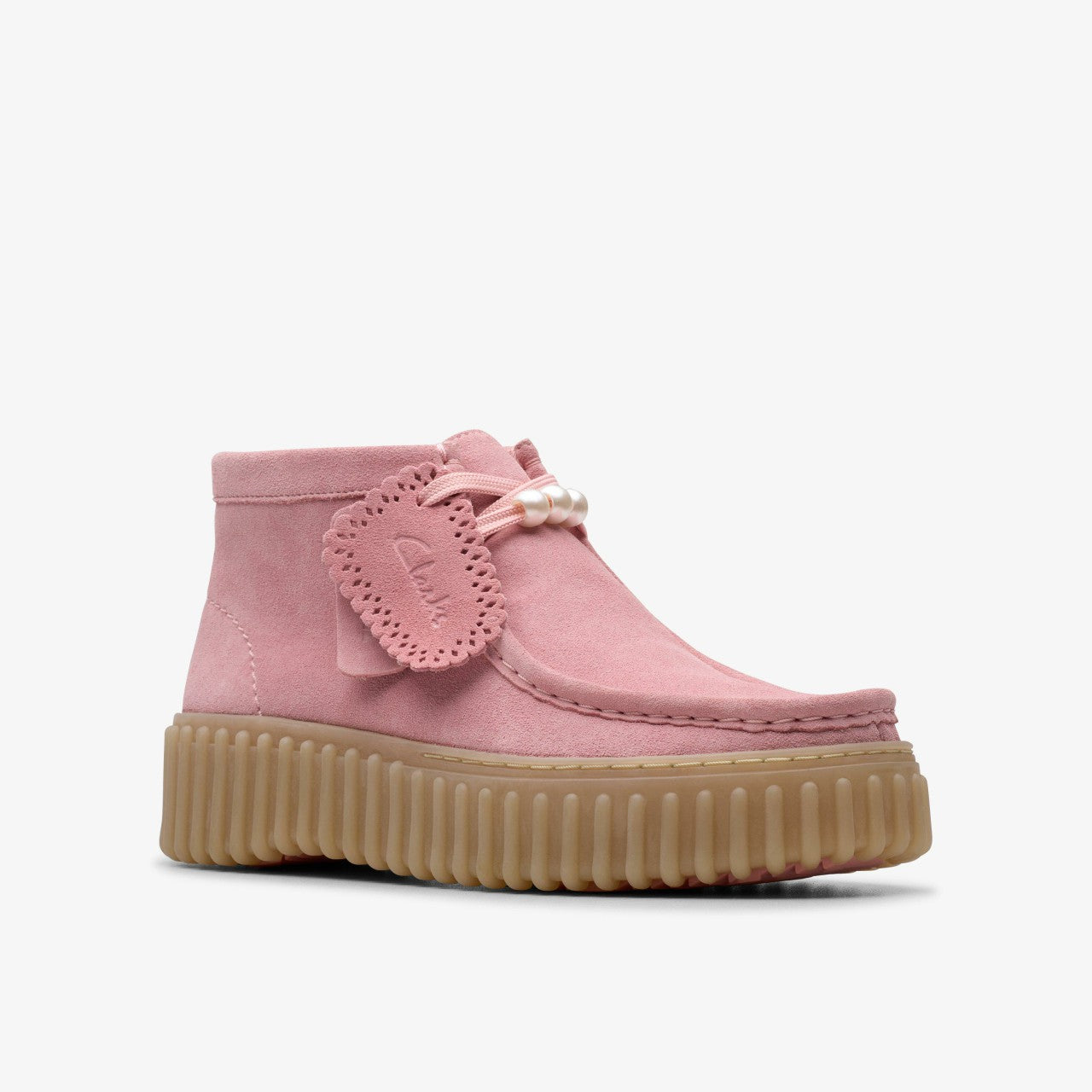 Torhill Moss Dusty Rose Suede | Clarks on Sale