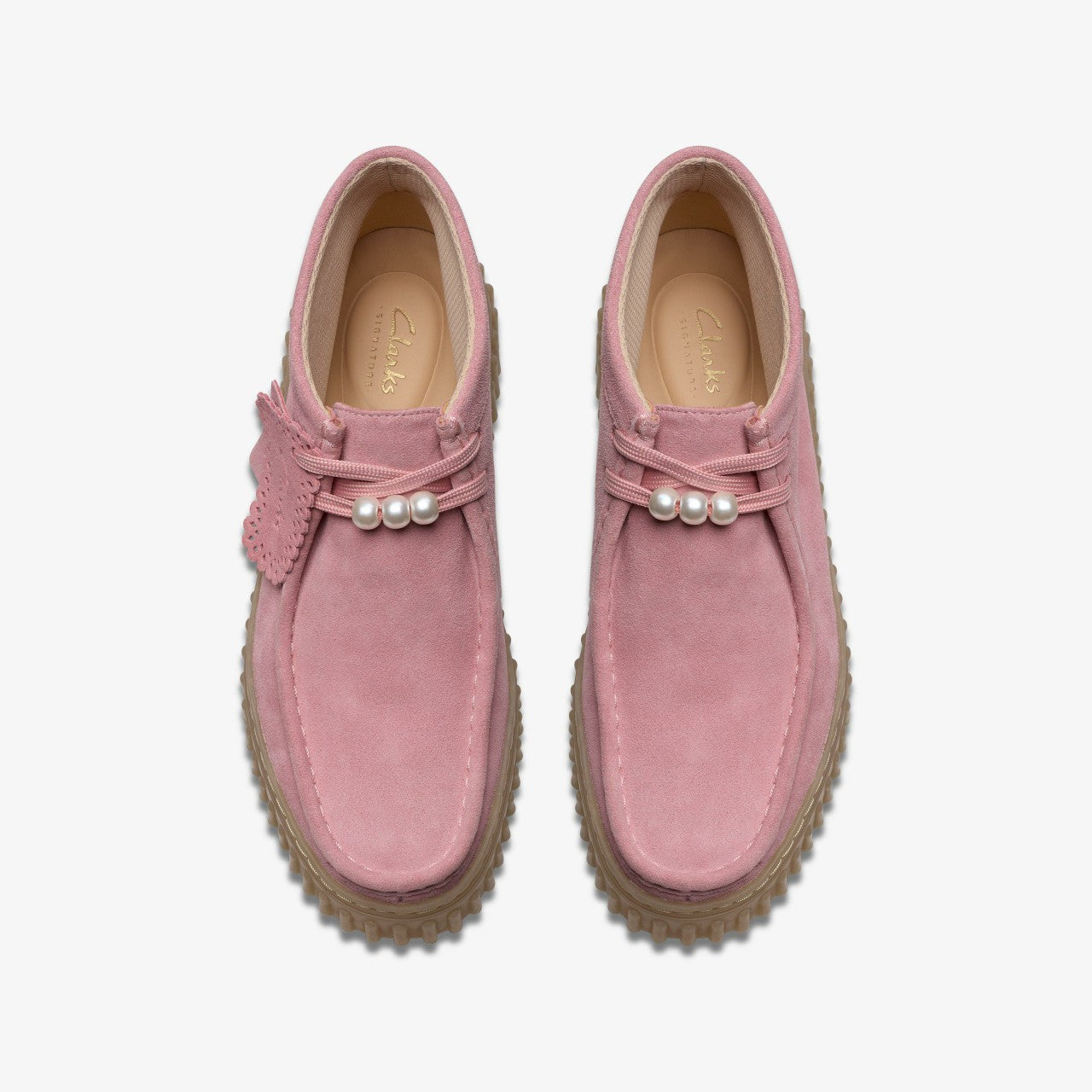 Torhill Moss Dusty Rose Suede | Clarks on Sale