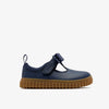Navy Leather