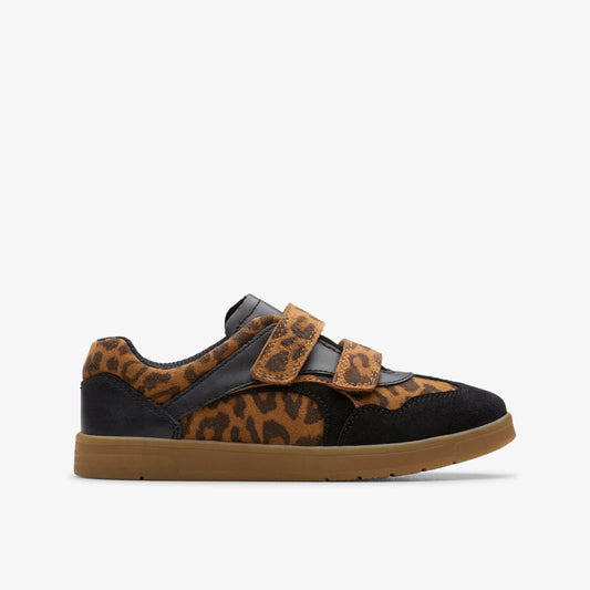 Disco Vibe Kid Leopard Print | Clarks outlet