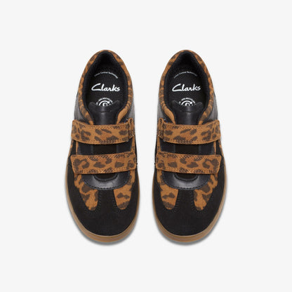 Disco Vibe Kid Leopard Print | Clarks outlet