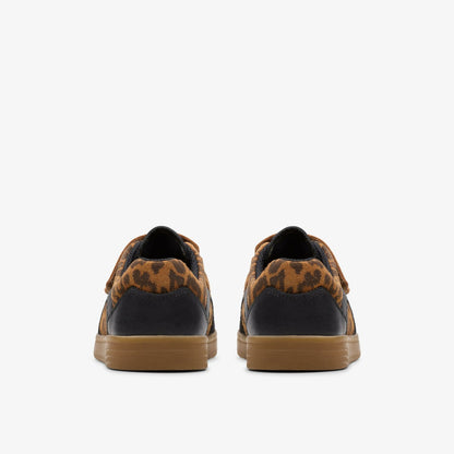 Disco Vibe Kid Leopard Print | Clarks outlet