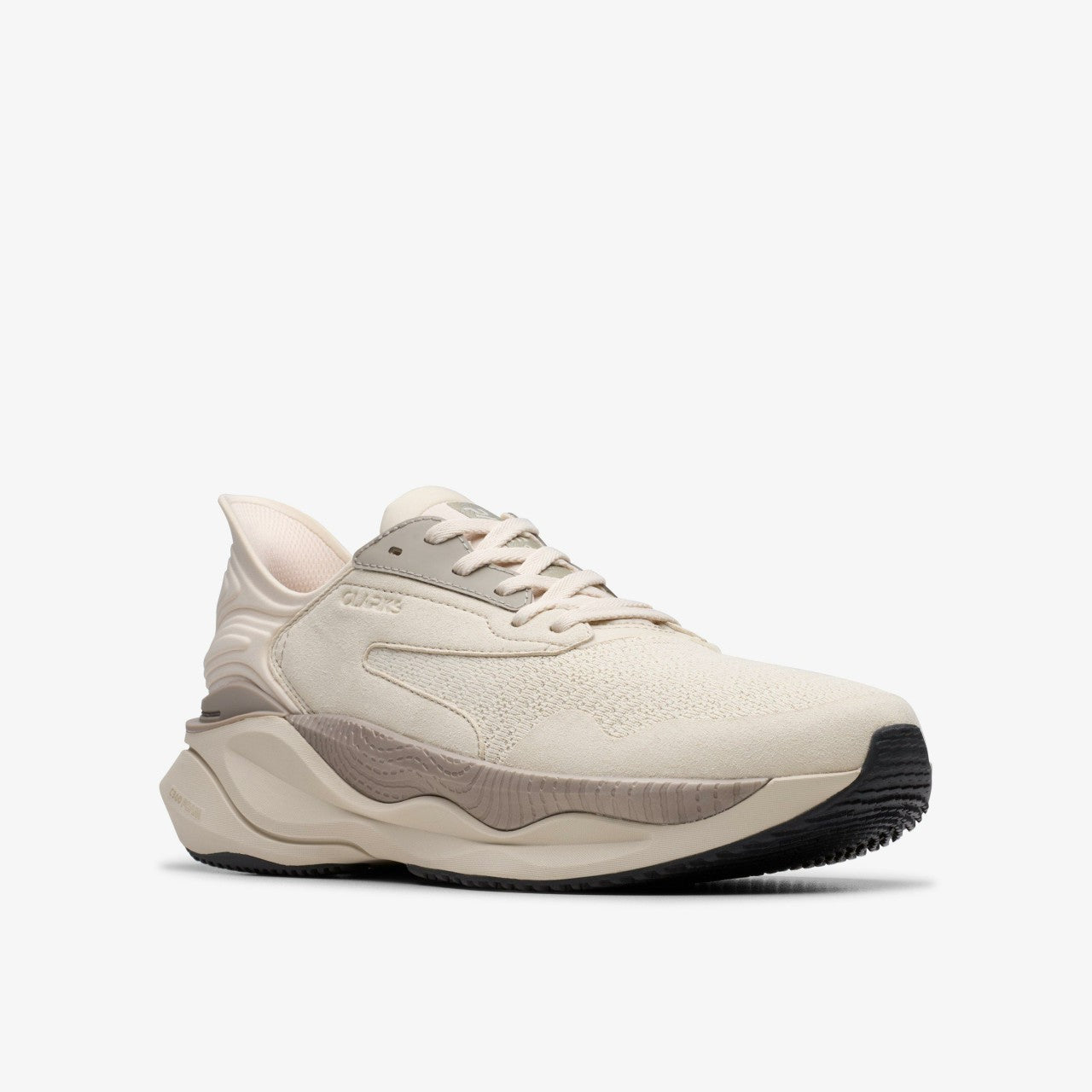 Clarks Pace Off White Combination | Clarks outlet