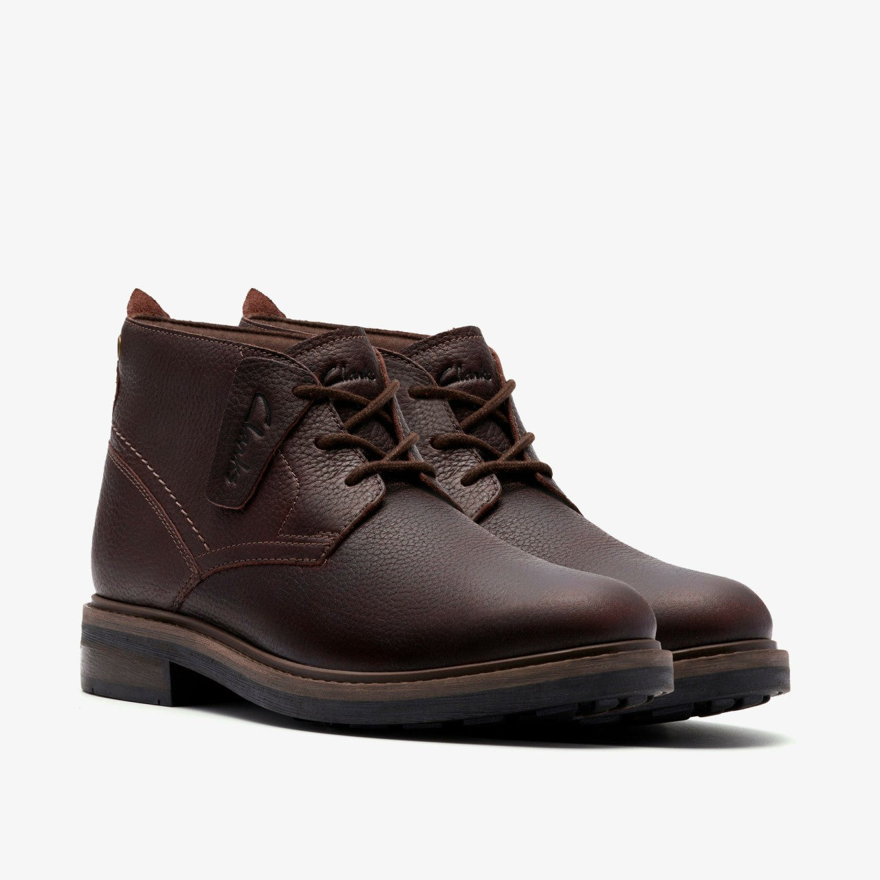 Newford Mid Waterproof Brown Warmlined Leather | Clarks Sale