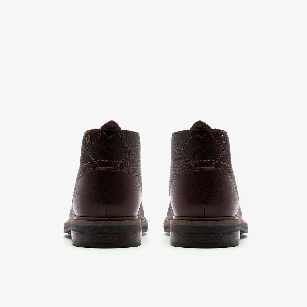 Newford Mid Waterproof Brown Warmlined Leather | Clarks Sale