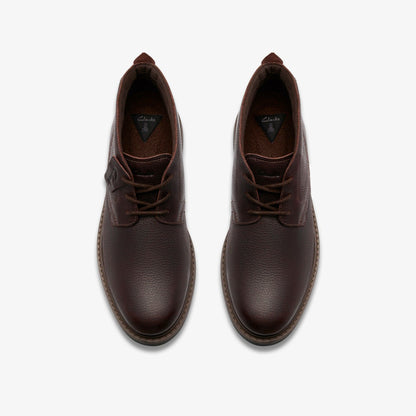 Newford Mid Waterproof Brown Warmlined Leather | Clarks Sale