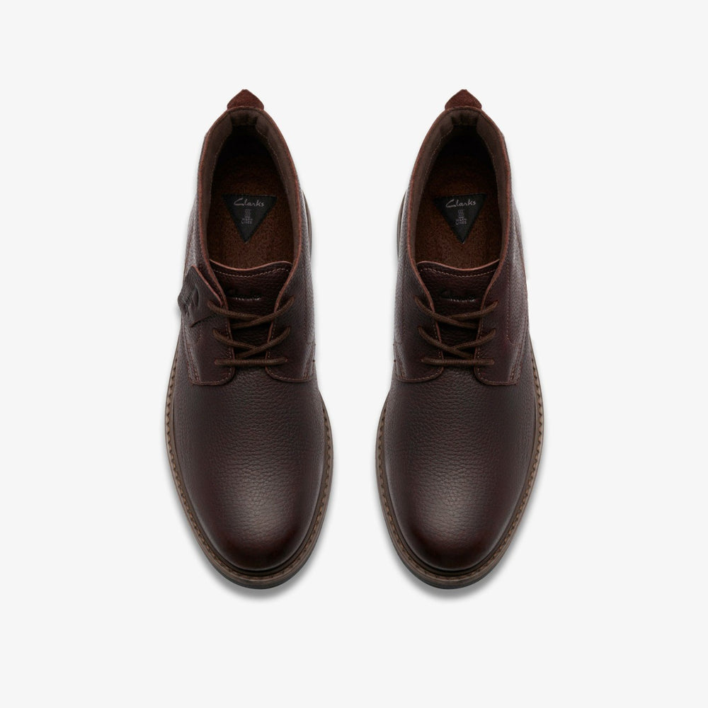 Newford Mid Waterproof Brown Warmlined Leather | Clarks Sale