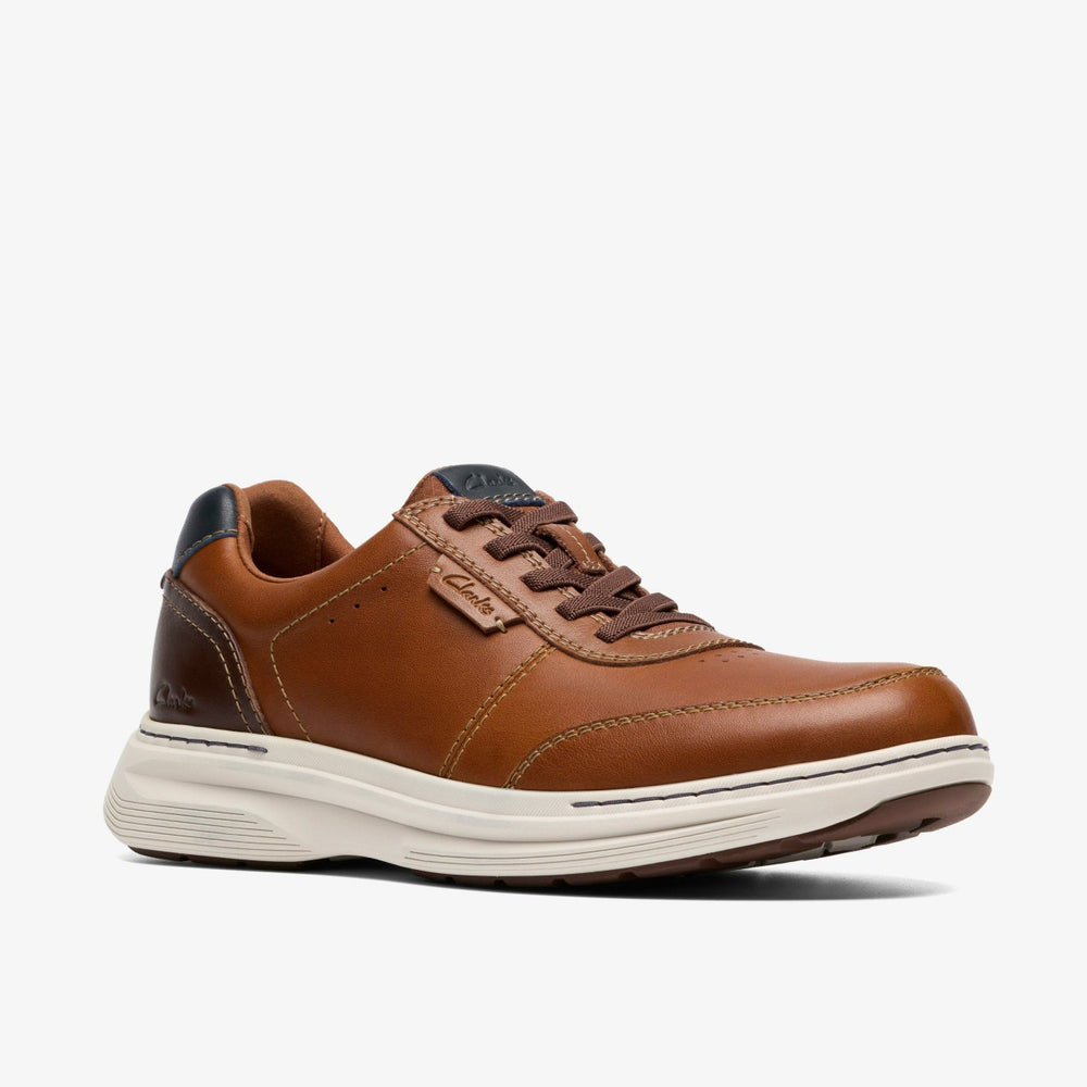 Craftwell Lace Tan Leather | Clarks discount
