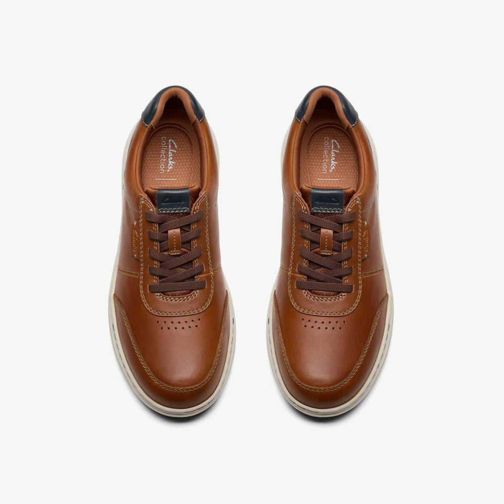 Craftwell Lace Tan Leather | Clarks discount