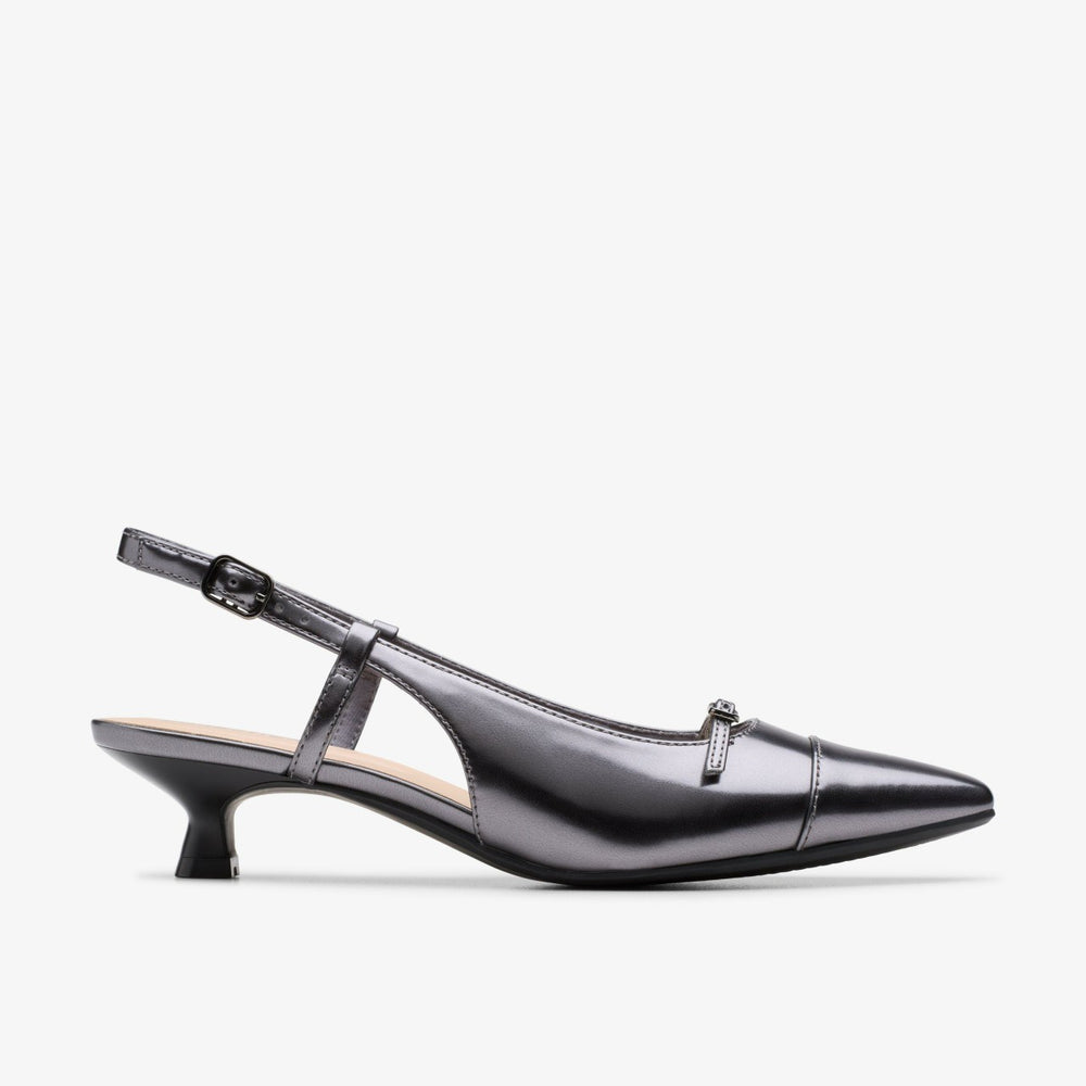 Scarlyt Rowan Dark Pewter Metallic | Clarks discount