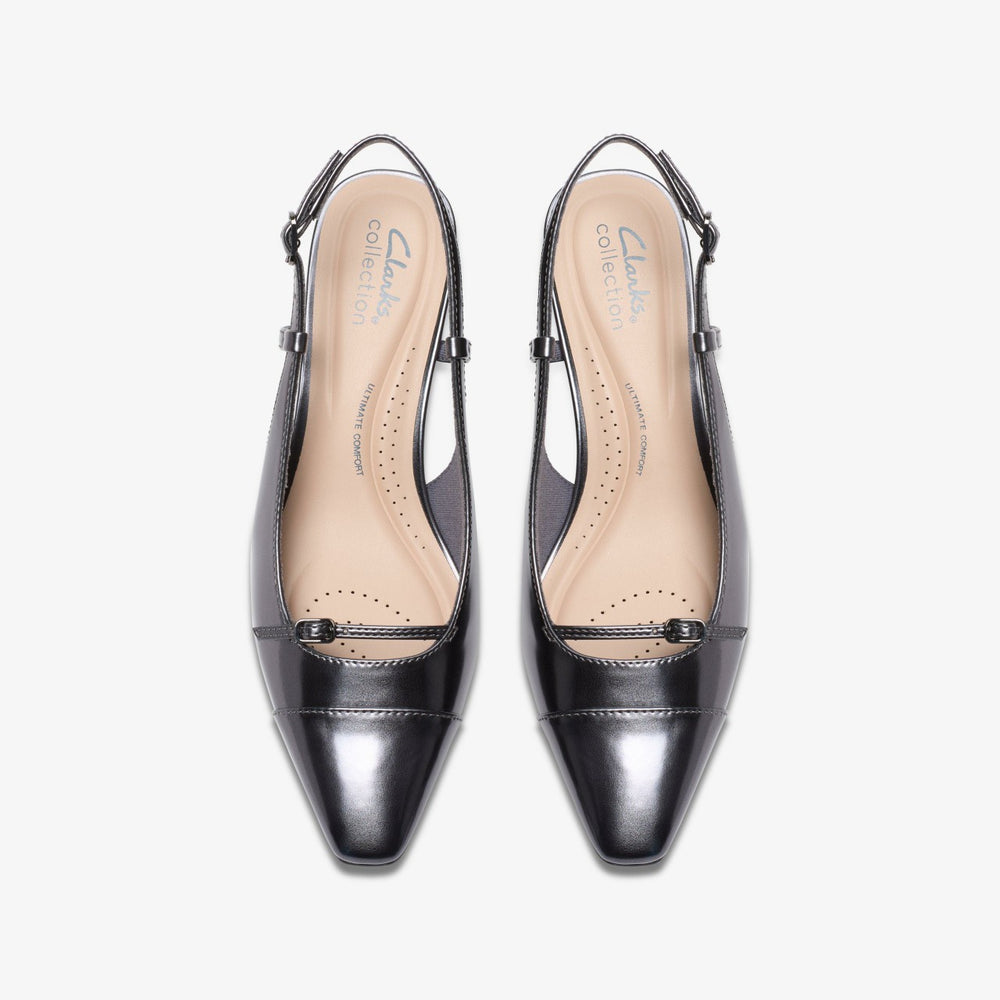 Scarlyt Rowan Dark Pewter Metallic | Clarks discount