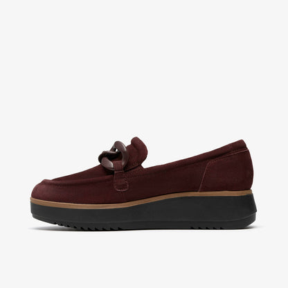 Zylah May Merlot Suede | Clarks discount