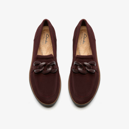 Zylah May Merlot Suede | Clarks discount