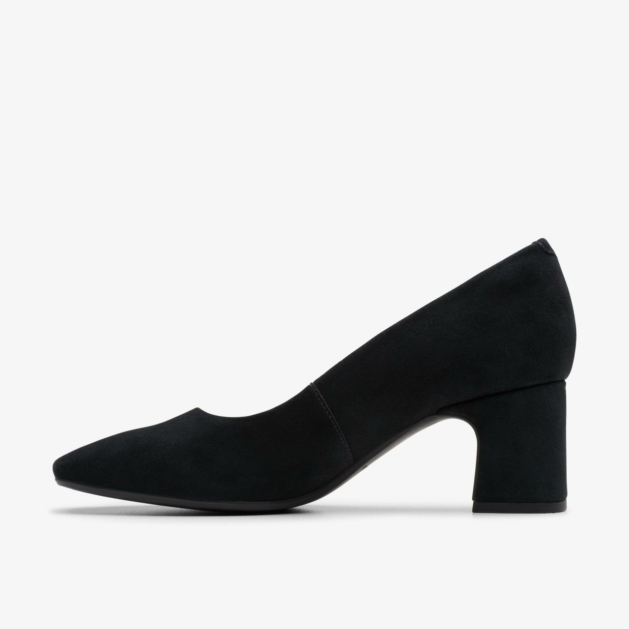 Fernie Court Black Suede | Clarks outlet