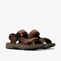 Saltway Edge Dark Brown Leather | Clarks outlet