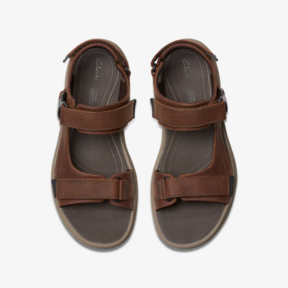 Saltway Edge Dark Brown Leather | Clarks outlet