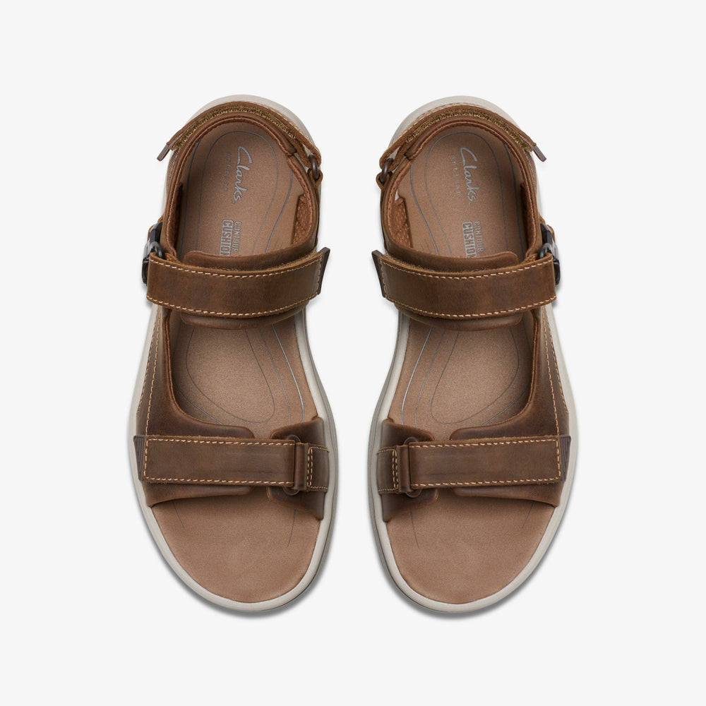 Saltway Edge Light Tan Leather | Clarks Sale