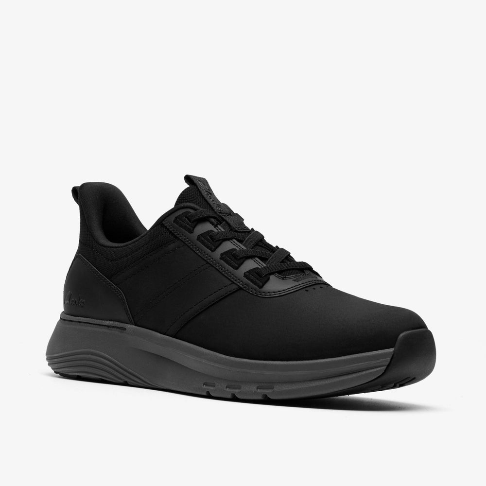 Motion Trek LX Black Leather | Clarks discount