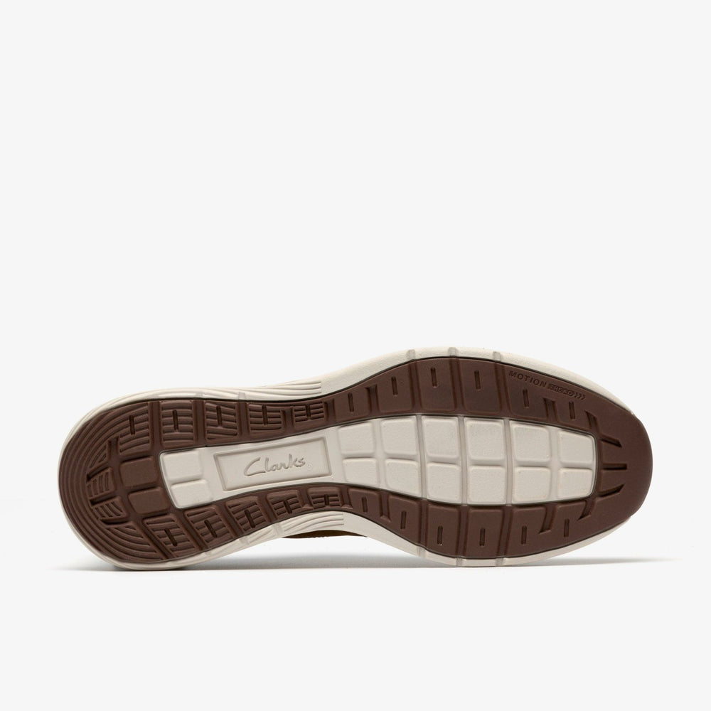 Motion Trek LX Dark Tan Leather | Clarks on Sale