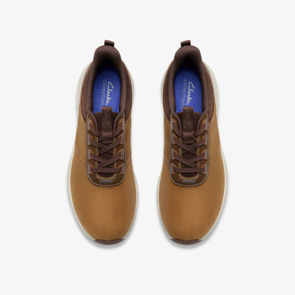 Motion Trek LX Dark Tan Leather | Clarks on Sale