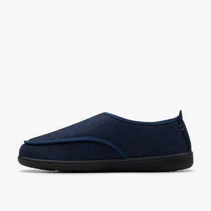 King Riptape Slipper Navy Interest | Clarks online