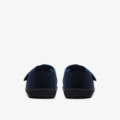 King Riptape Slipper Navy Interest | Clarks online