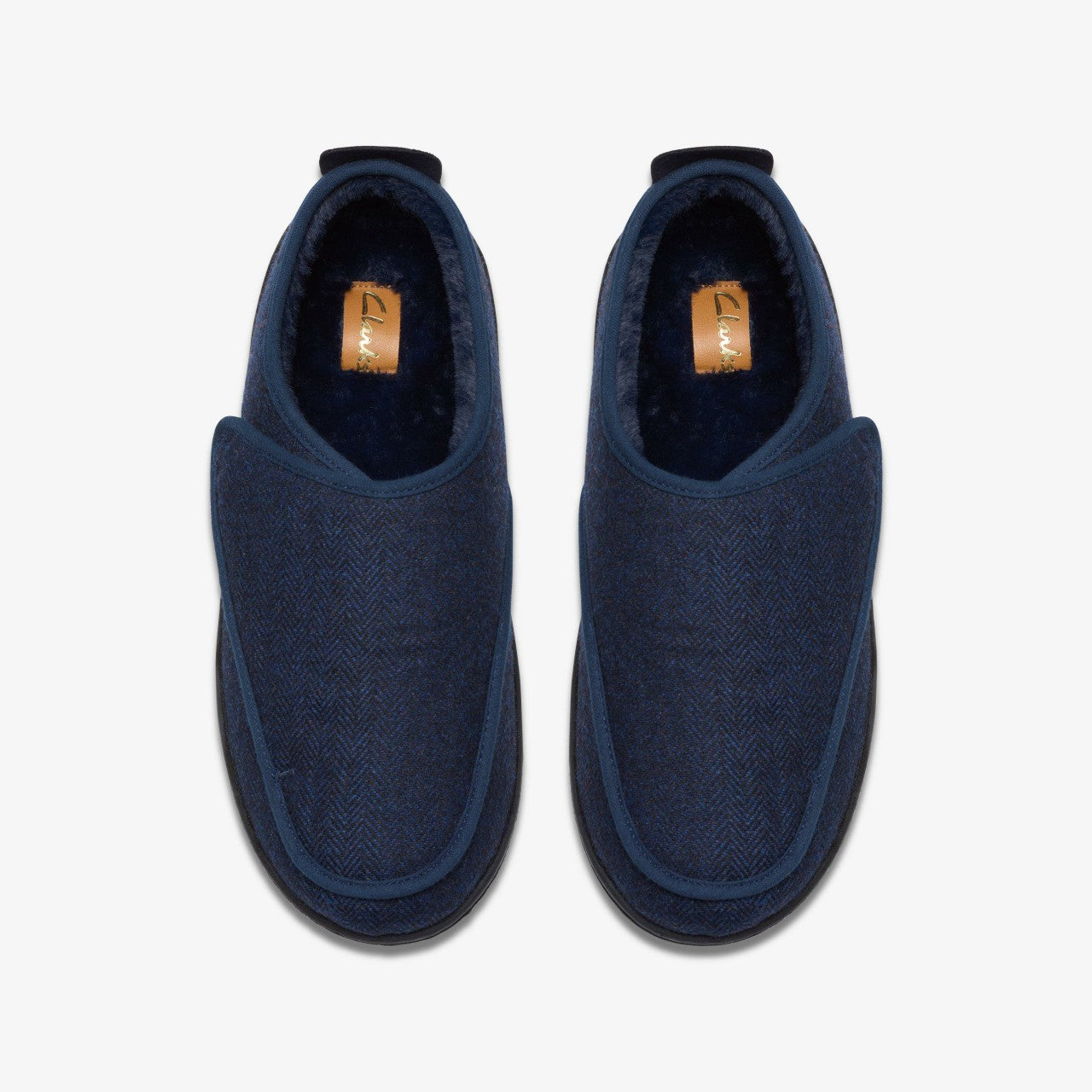King Riptape Slipper Navy Interest | Clarks online